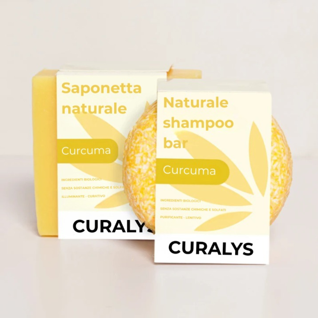 Sapone e Shampoo alla Curcuma