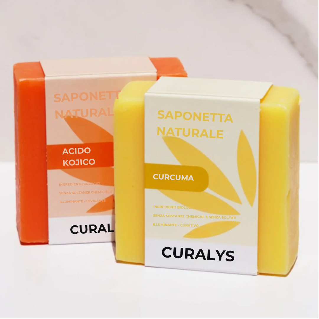 Sapone Curcuma i Acido Kojico